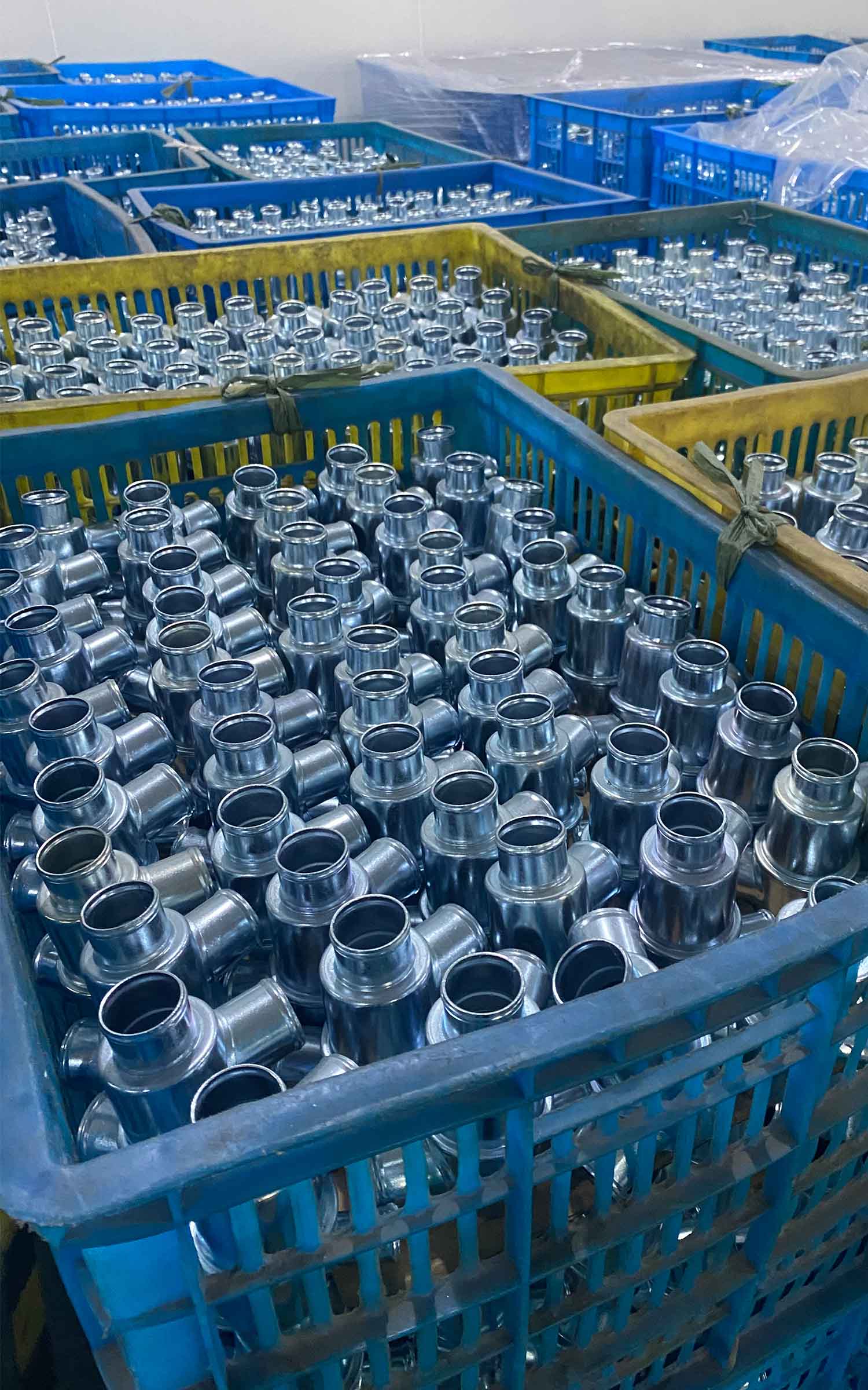 Bulk thermostat products ready for packaging at Elecdura