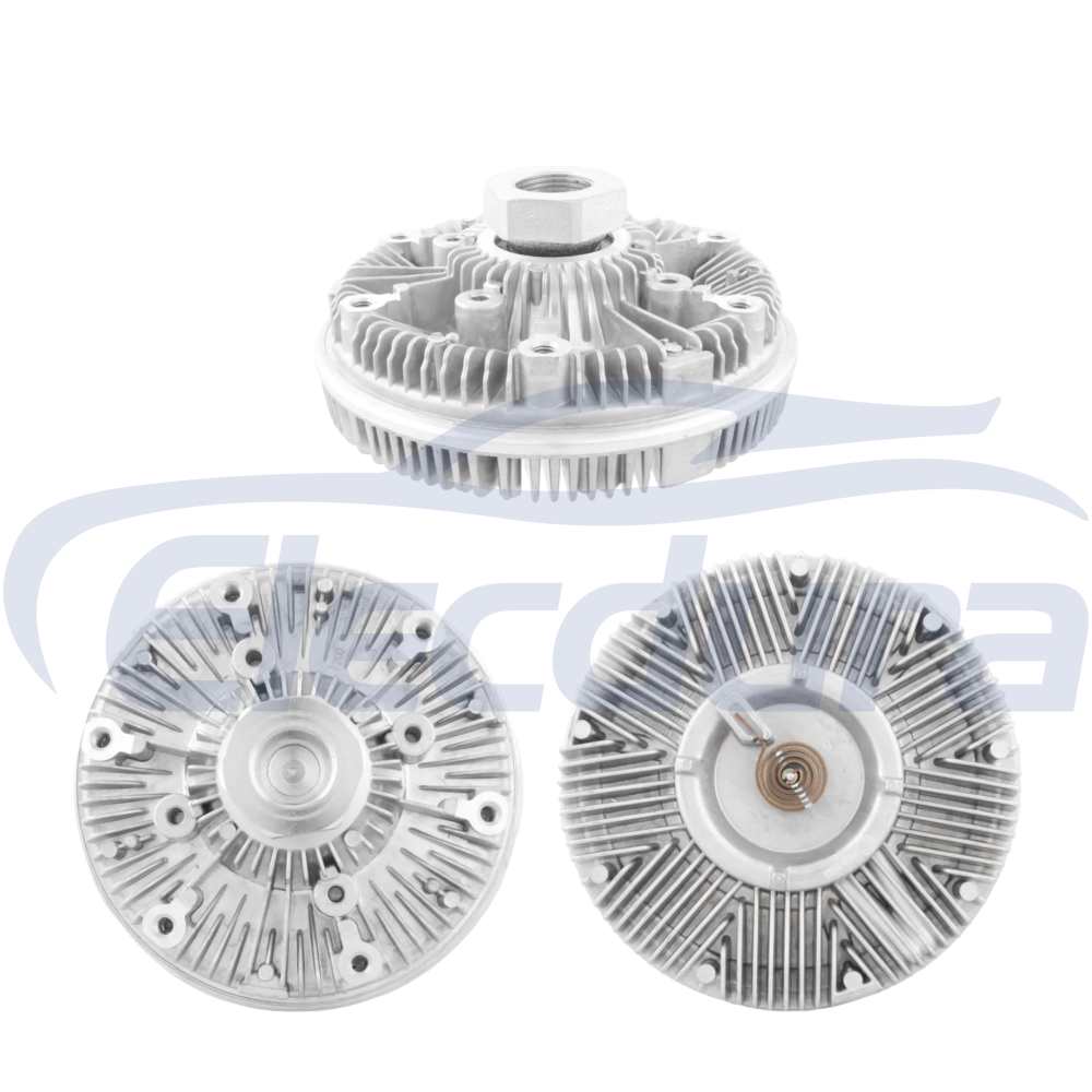 Precision viscous cooling fan drive 4C45-8A616-AA with right rotation for Volkswagen Worker 31.260 and 26.260 logistics fleets