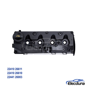 Hyundai engine valve cover 2241026611 for Accent LC gasoline application