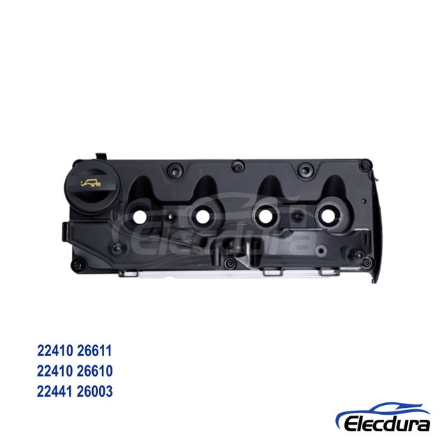 Hyundai engine valve cover 2241026611 for Accent LC gasoline application