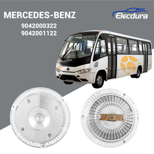 Mercedes Benz fan clutch 9042000322 OM366 engine mechanical cooling fan clutch for bus and truck application