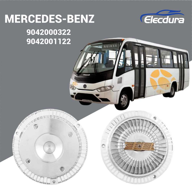 9042000322 Mercedes Benz Fan Clutch for OM366 Engine Bus and Truck