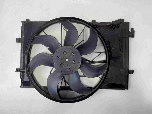 A2035001793 Mercedes W203 C-Class 12V Radiator Cooling Fan Assembly; OEM quality, wholesale export.