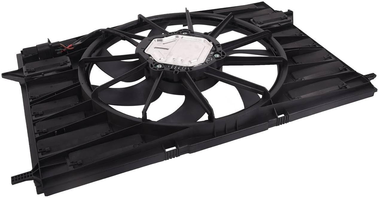 Electric radiator cooling fan assembly for Audi A4 2017-2019 factory direct wholesale