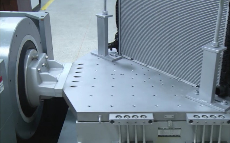 Vibration test for mechanical radiator durability verification