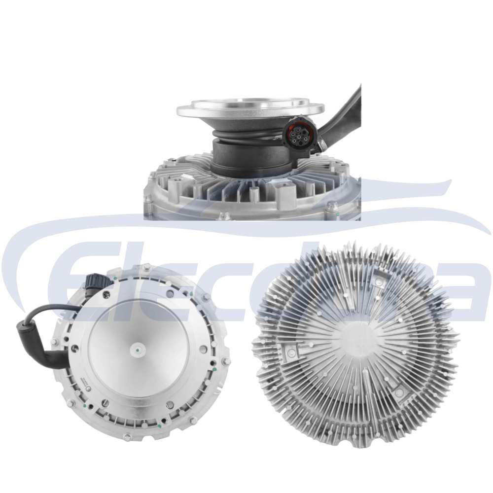 0002007722 Precision managed viscous fan drive for Axor 4144 and 2041 trucks featuring advanced ECU controlled thermal regulation