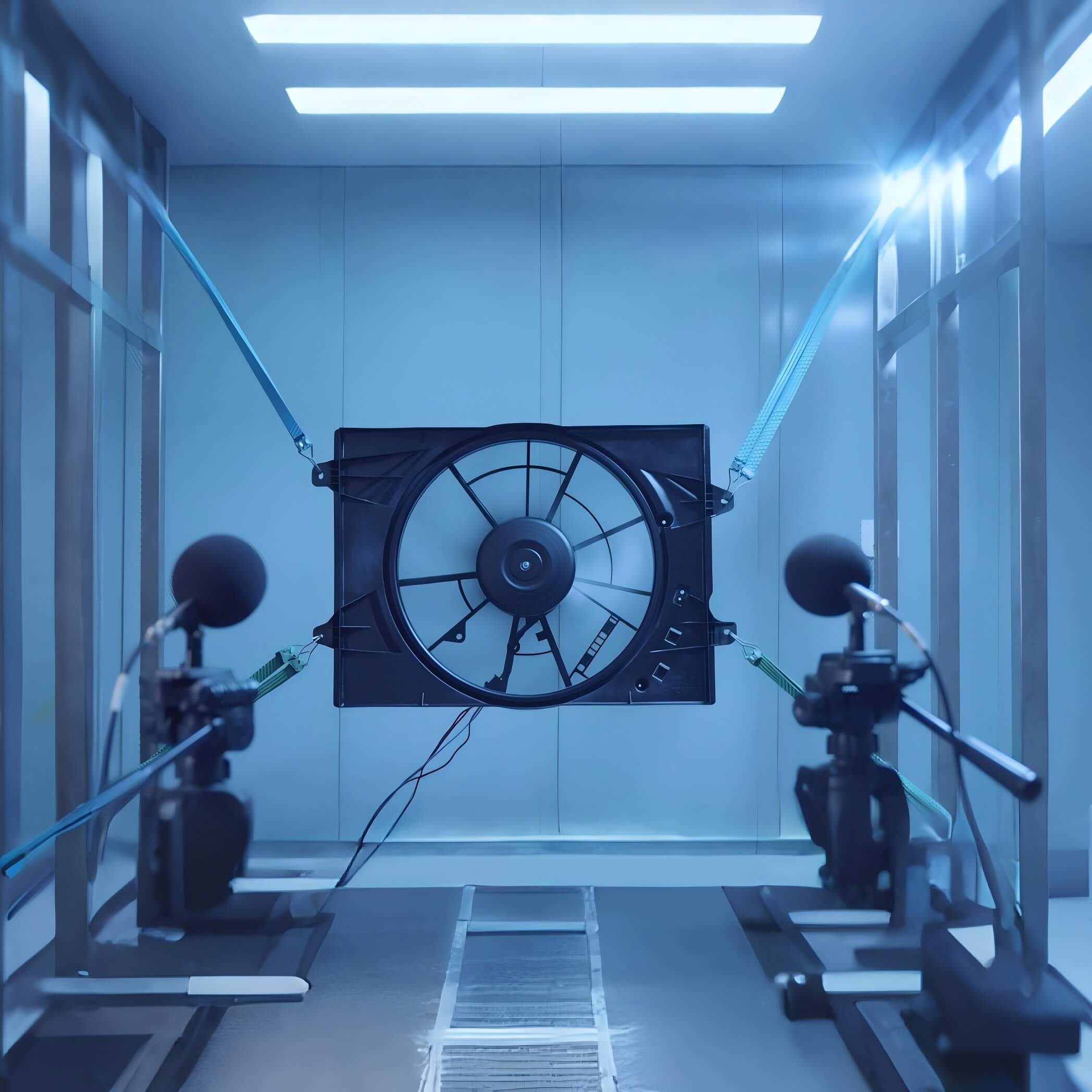 Cooling Fan Noise Room