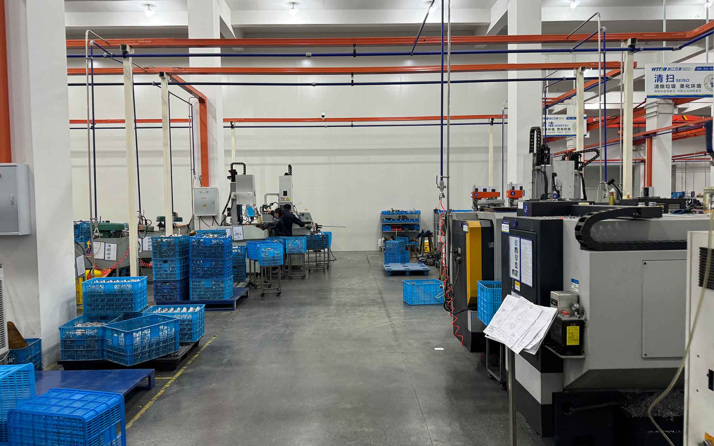 Quality control inspection of thermostat manufacturing process