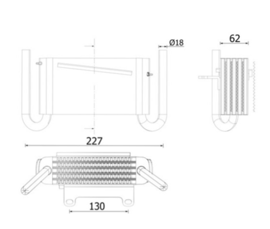 04150016 engine oil cooler for Deutz F3L912 diesel engine factory direct wholesale exporter