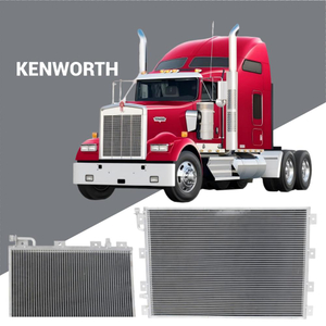 OE-replacement Kenworth K122125 parallel flow AC condenser for T600, T800, and W900 trucks