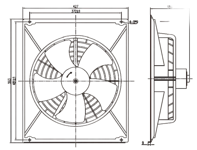 Elecdura Condenser Fan Wide Application