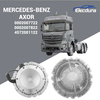 0002007722 Clockwise rotation electronic fan clutch with multi-pin connector for Mercedes-Benz Axor 2544 and 2644 engines