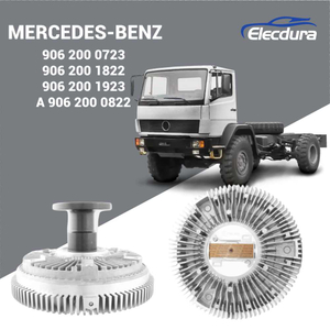 Mercedes Benz Fan Clutch 906 200 0723 1822 1923 Mechanical Right Rotation for OM904 OM906 Engine, wholesale supply