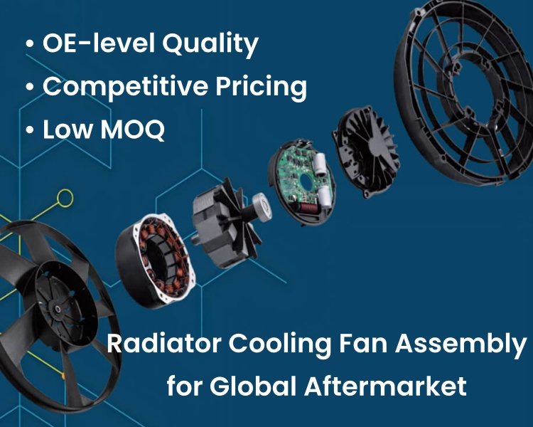 Radiator Cooling Fan Assembly for Global Aftermarket
