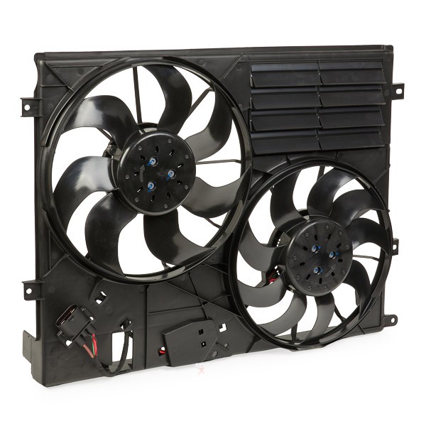 OE 7N0121207A Electric Fan for VW Sharan and SEAT Alhambra 2010-2022; Dual Fan System.