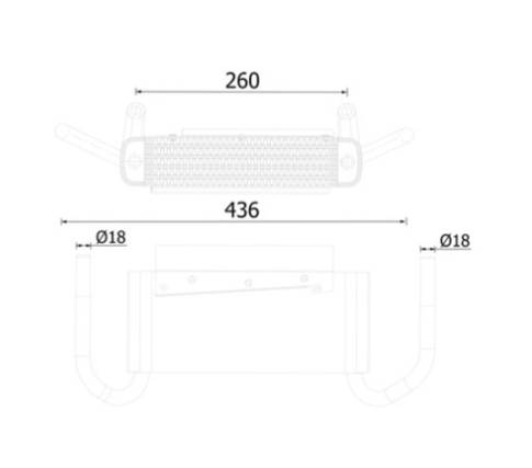 2234409 Deutz F4L912 diesel engine oil cooler factory direct OEM replacement exporter