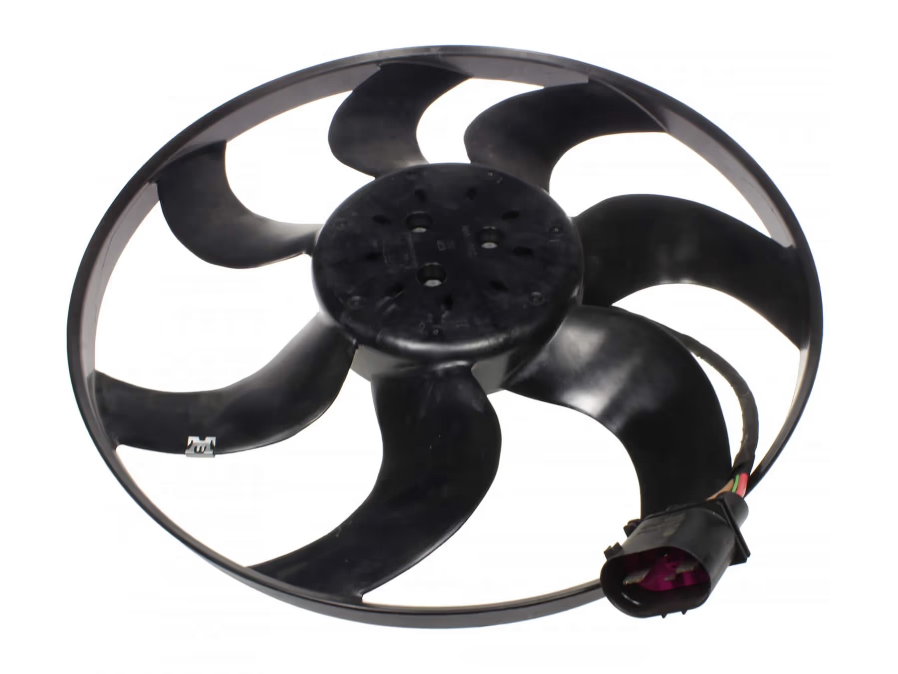 6R0959455D VW Polo 6R Radiator Cooling Fan Assembly; Brushless Motor, 250W; Wholesale VAG Parts.