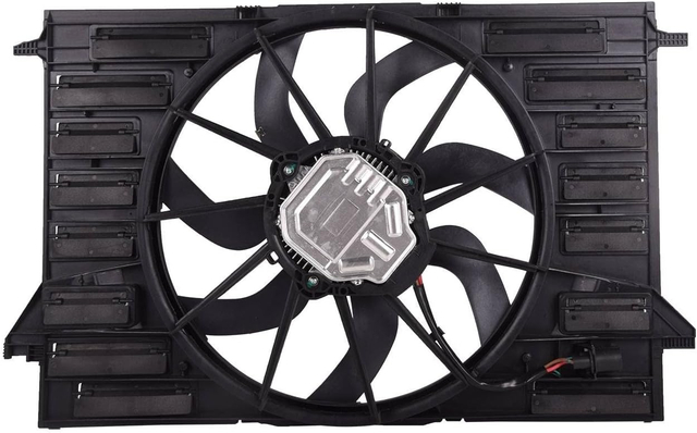 High quality brushless radiator cooling fan 8W0121207B for Audi A4 2017-2019 OEM supplier