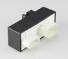 Side angle view of 1J0919506K cooling fan control module for VW and Audi vehicles