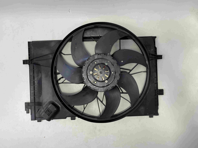 OE A2035001693 Brushless Fan Motor w/ Integrated Control Unit; Premium quality B2B auto parts.
