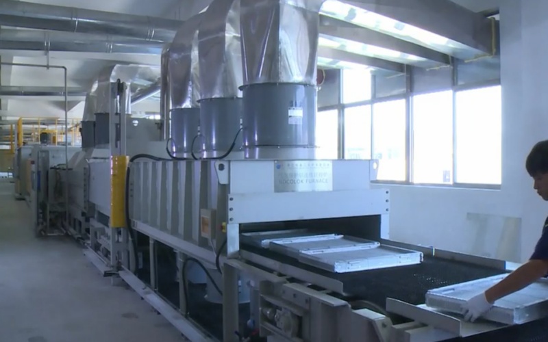 Brazed radiator manufacturing using controlled brazing furnace