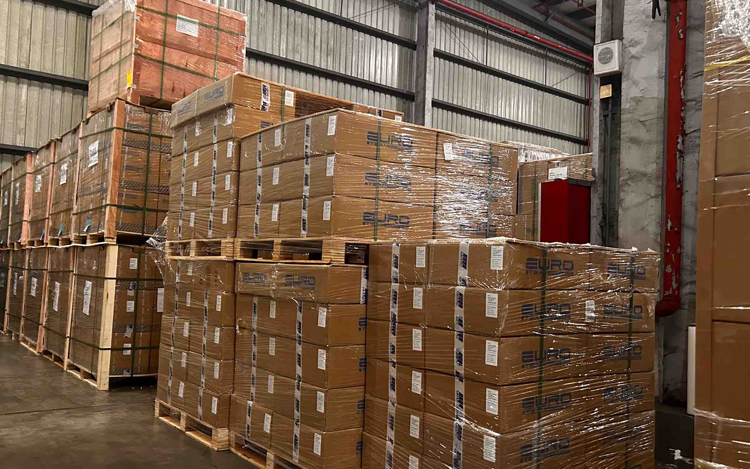 Bulk export of ac condensers from Elecdura factory