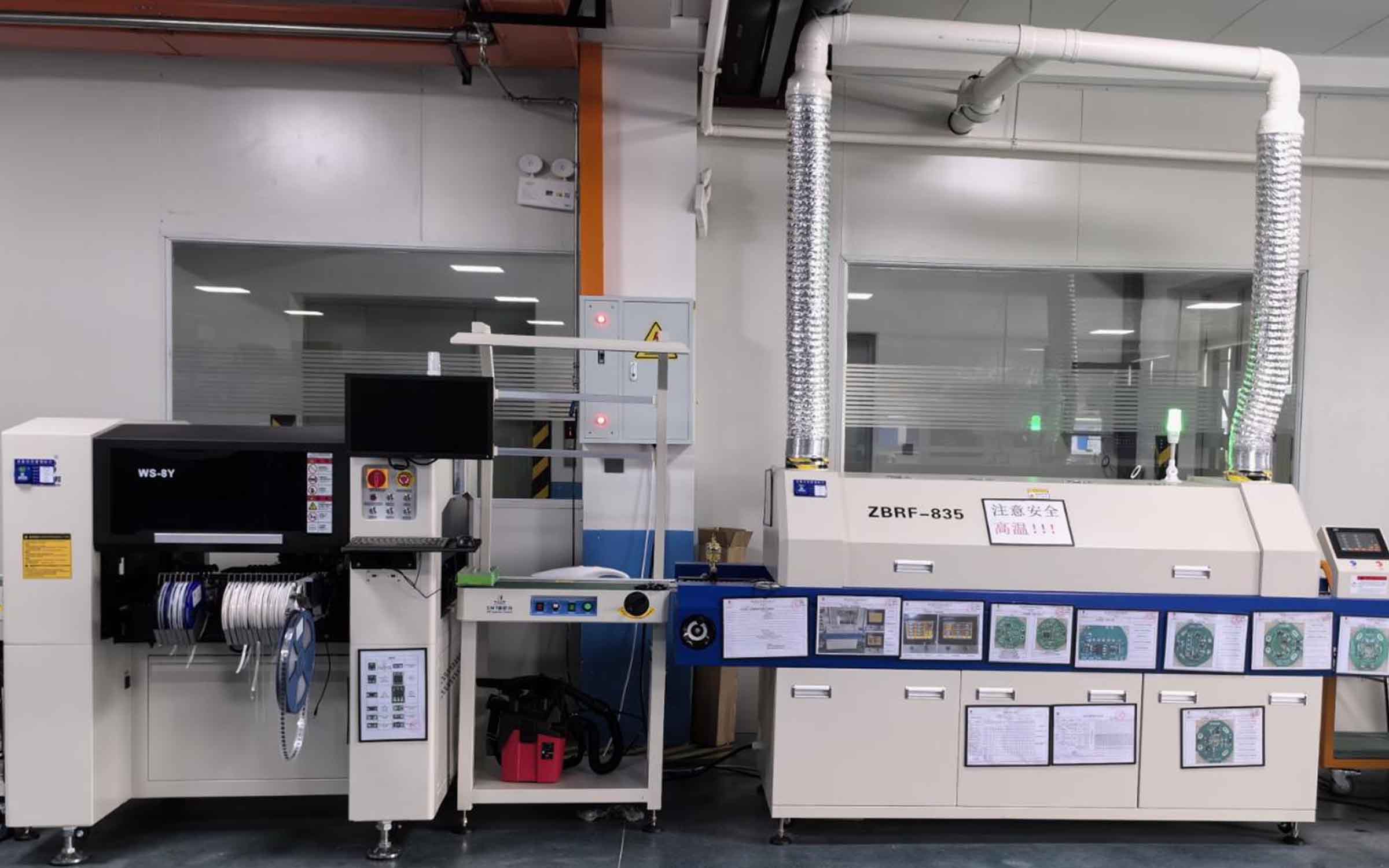 Quality inspection and testing station for automotive AC compressors