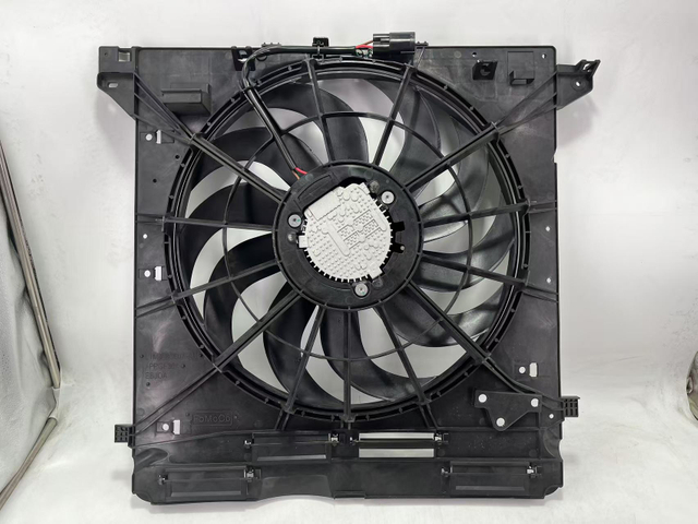 Brushless Radiator Cooling Fan Assembly L1M3-8C607-AF for Explorer Aviator 2020-2023; B2B wholesale supply.