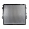 Wholesale Toyota Hilux Radiator 16400-0L431; 2.8L 2016-2019 Brazed Core; Custom branding and packaging for importers.