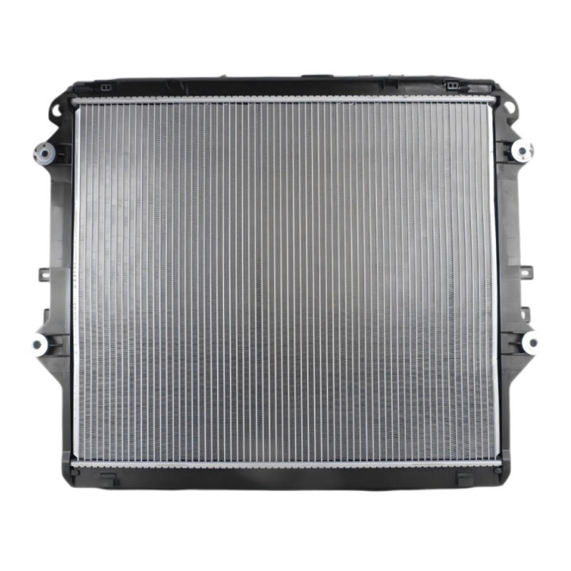 Wholesale Toyota Hilux Radiator 16400-0L431; 2.8L 2016-2019 Brazed Core; Custom branding and packaging for importers.