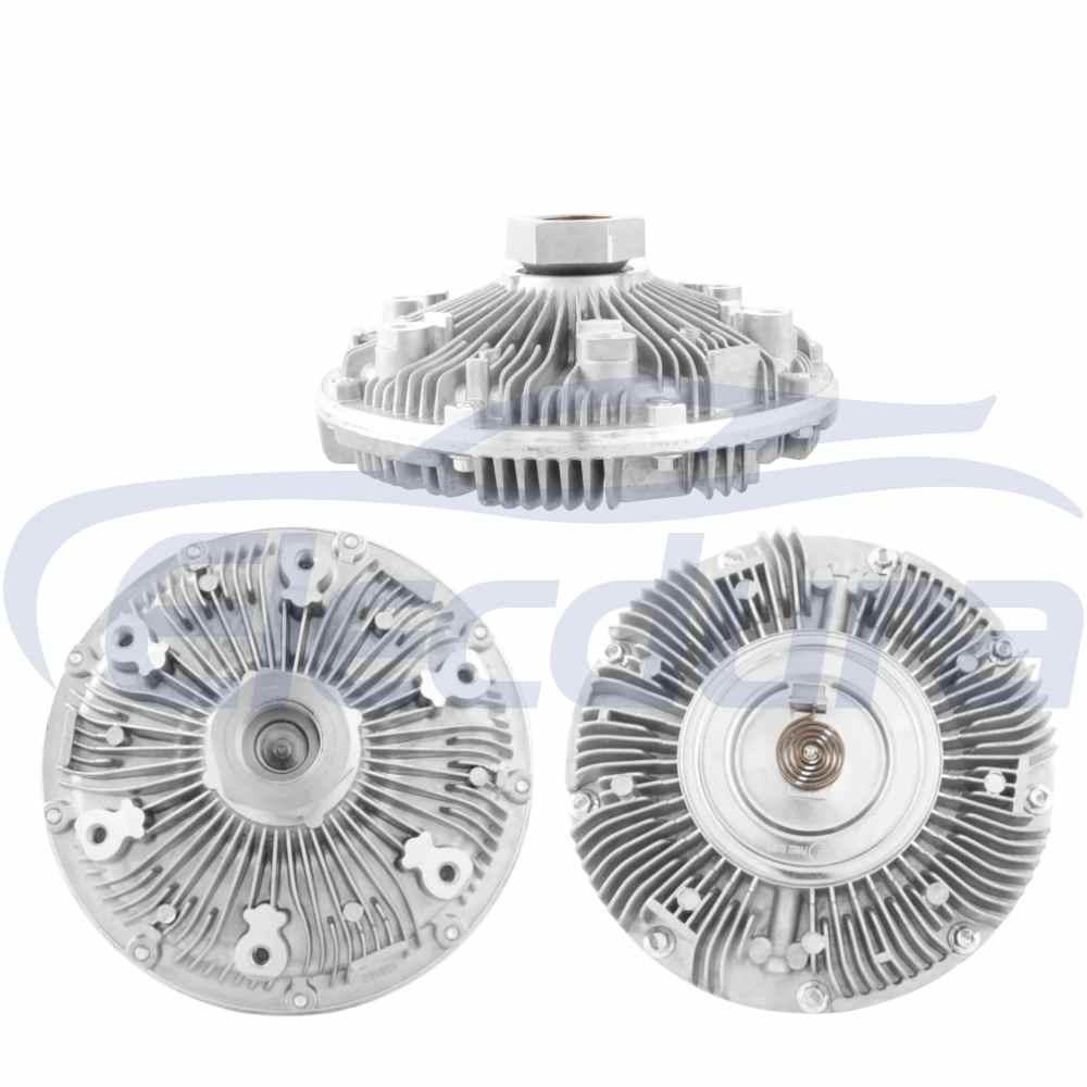 Precision viscous fan drive 2W0121302 with right rotation for Volkswagen Constellation 17.230 and Worker 23.230 fleets