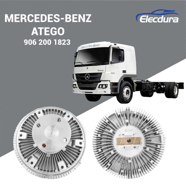9062001823 Mechanical Fan Clutch for Mercedes-Benz Atego 1718 1723 1725 2423 2425 2528 Trucks