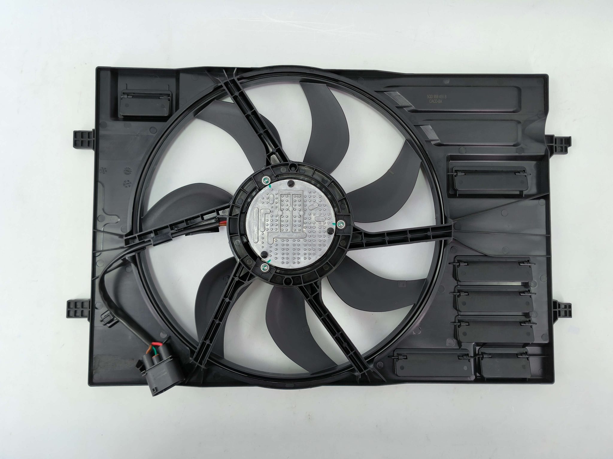 Brushless Electric Fan 5Q0121203DE for VW MQB Platform; 440mm Diameter, High-Efficiency.