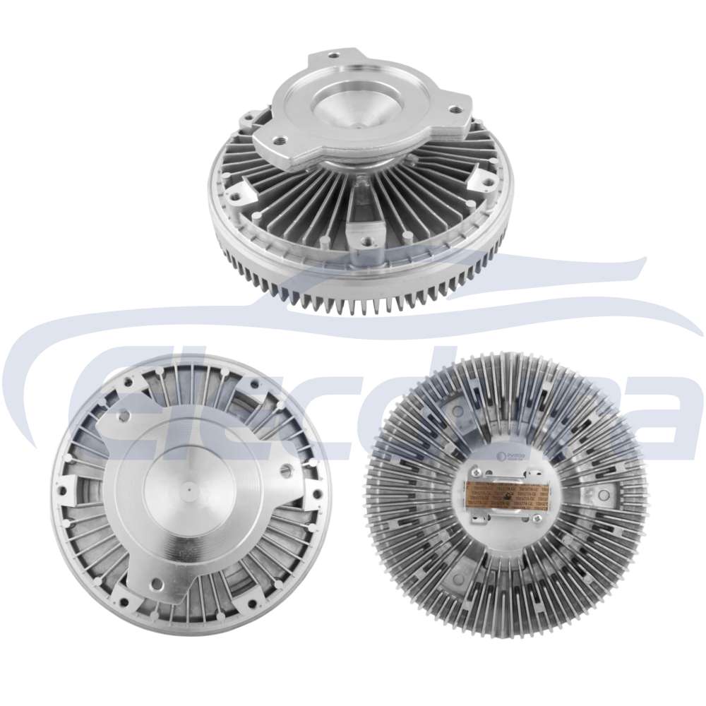 0002004422 Heavy duty viscous fan drive for Axor 3340S and Actros 4844K logistics trucks with precision bimetal thermal regulation