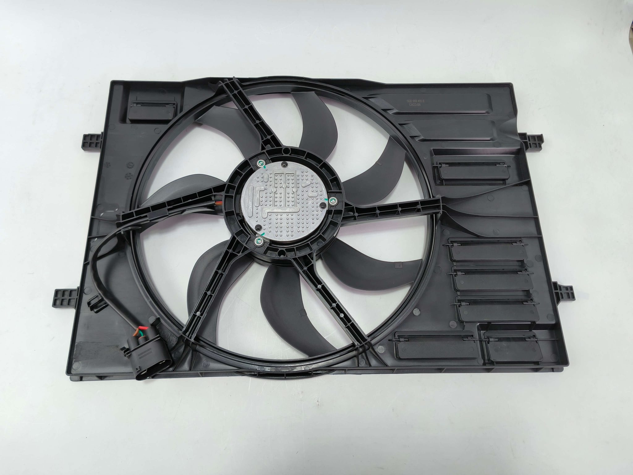 400W Radiator Fan Assembly 5Q0121203DE; Fits VW Golf GTI R / e-Golf; Quality Aftermarket