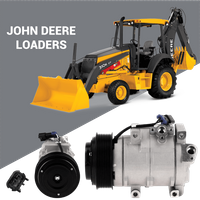 12V AC Compressor 10SRE18C RE284680 for John Deere Loader