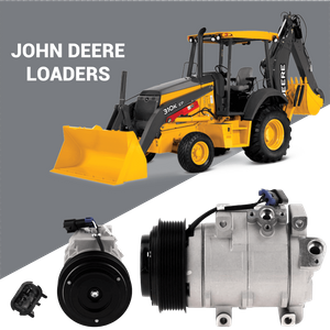 12V A/C Compressor 10SRE18C RE326205 for John Deere Loader 318E 320G 331G 333E OEM wholesale supplier