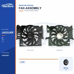 Radiator Cooling Fan Assembly for Jaguar XE 600W T2H20467 Bulk Supply