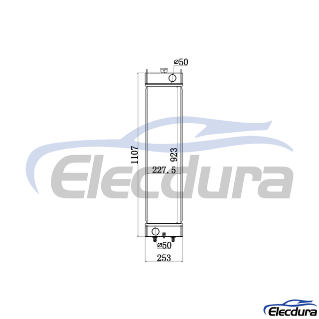203-03-12221 KOMATSU PC120-8/130-8 Radiateur