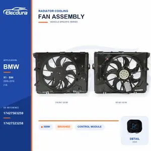 Radiator Cooling Fan Assembly for BMW E84 300W 17427563259 Bulk Supply