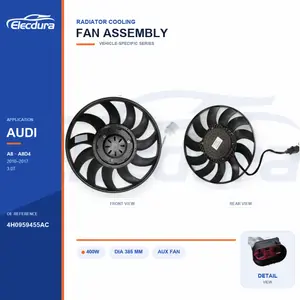 Radiator Cooling Fan for Audi A8 D4 400W 4H0959455AC Bulk Supply