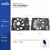 Radiator Cooling Fan Assembly for Volkswagen Multivan T5 / T6 850W 7E0121205B Bulk Supply