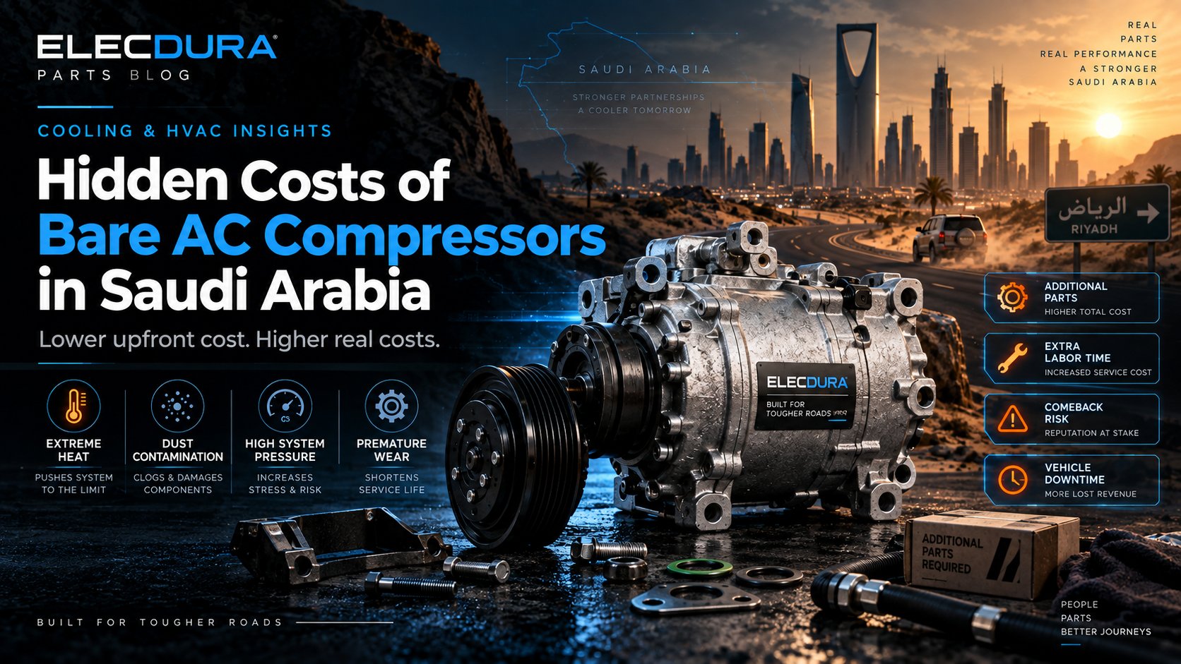 The Hidden Cost of Selling Bare AC Compressors in Saudi Arabia