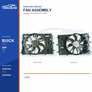 Radiator Cooling Fan Assembly for Buick Encore 26295182 Bulk Supply