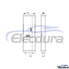 154-03-75911 KOMATSU D85EX-15E0 Radiator