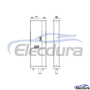 154-03-75911 KOMATSU D85EX-15E0 Radiator