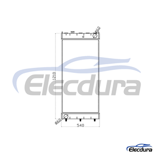 14X-03-51111 KOMATSU D65EX-16 Radiator