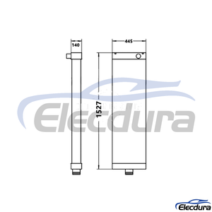 561-03-81632 KOMATSU HD785-7 Radiator