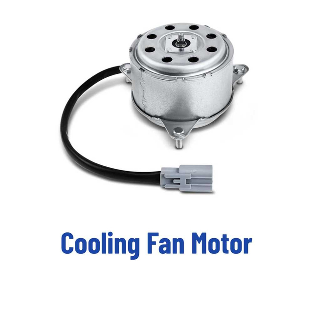 Radiator fan motors for automotive and machinery cooling fan repair