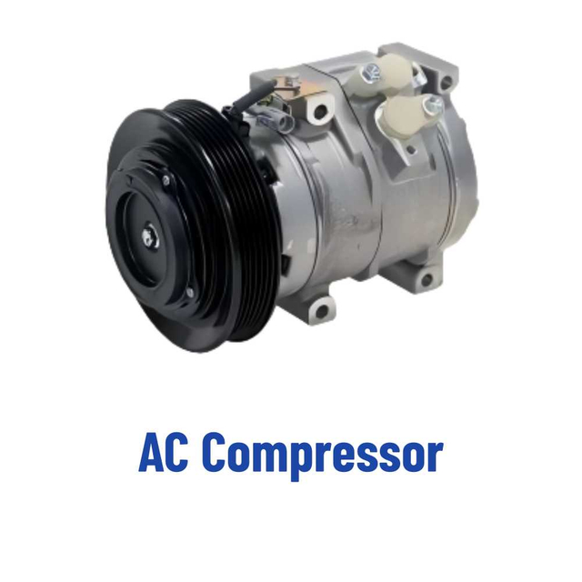 AC compressors for vehicle and heavy-duty HVAC systems